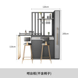 H1081，旋转伸缩吧台酒桌柜，不可定制，加吧台椅子600港币一把