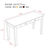 H421实木书桌40/45CM